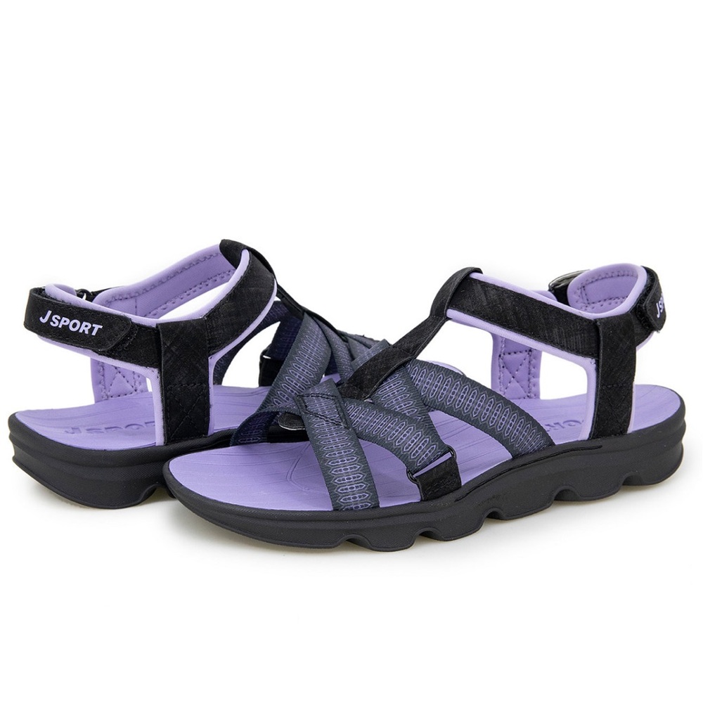 J sport 
Women's Kaia Casual Flat Sandals new with box size 8 size 9